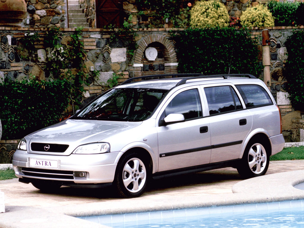 Opel Astra G Caravan 1998 1.6 Ecotec 16V (101 Hp) Full